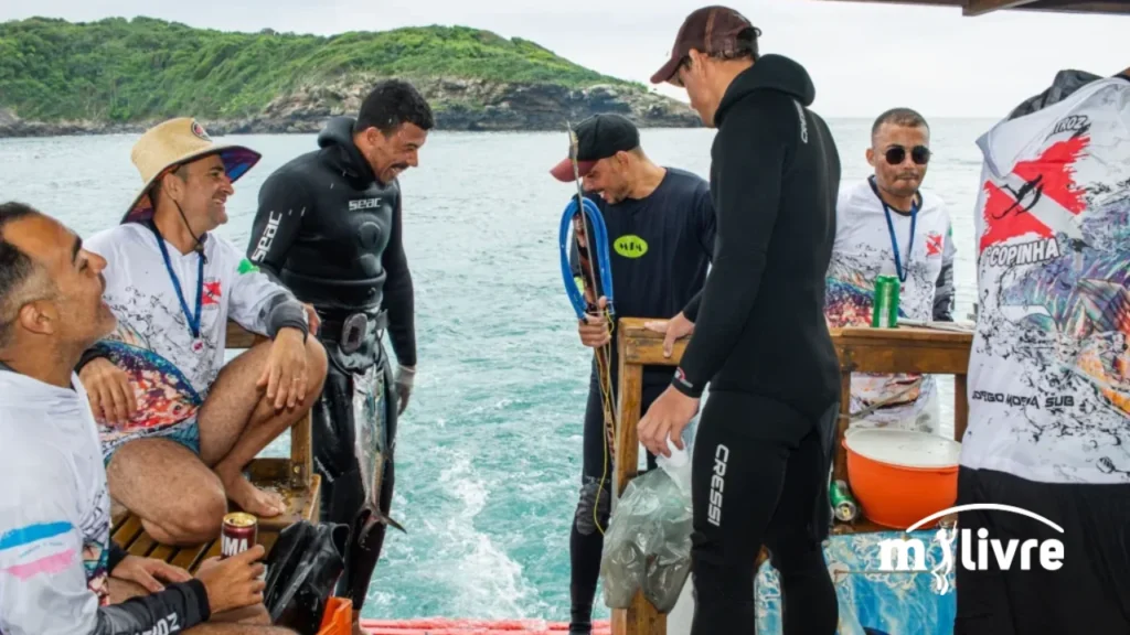 1º Primeira copinha (campeonato) de Pesca subaquática em Guarapari – ES