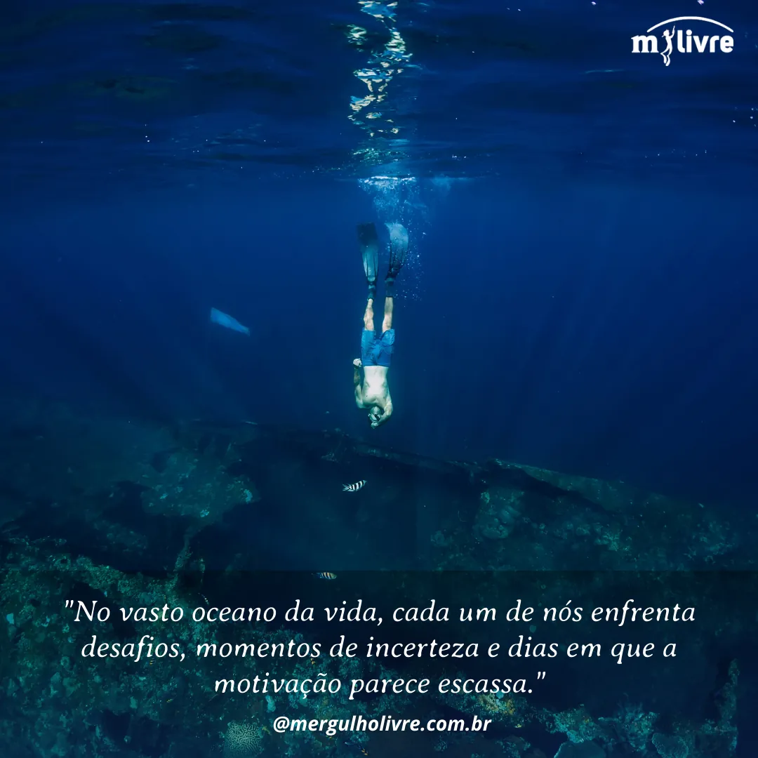 Sufocada no oceano  Frase para refletir, Frases motivacionais