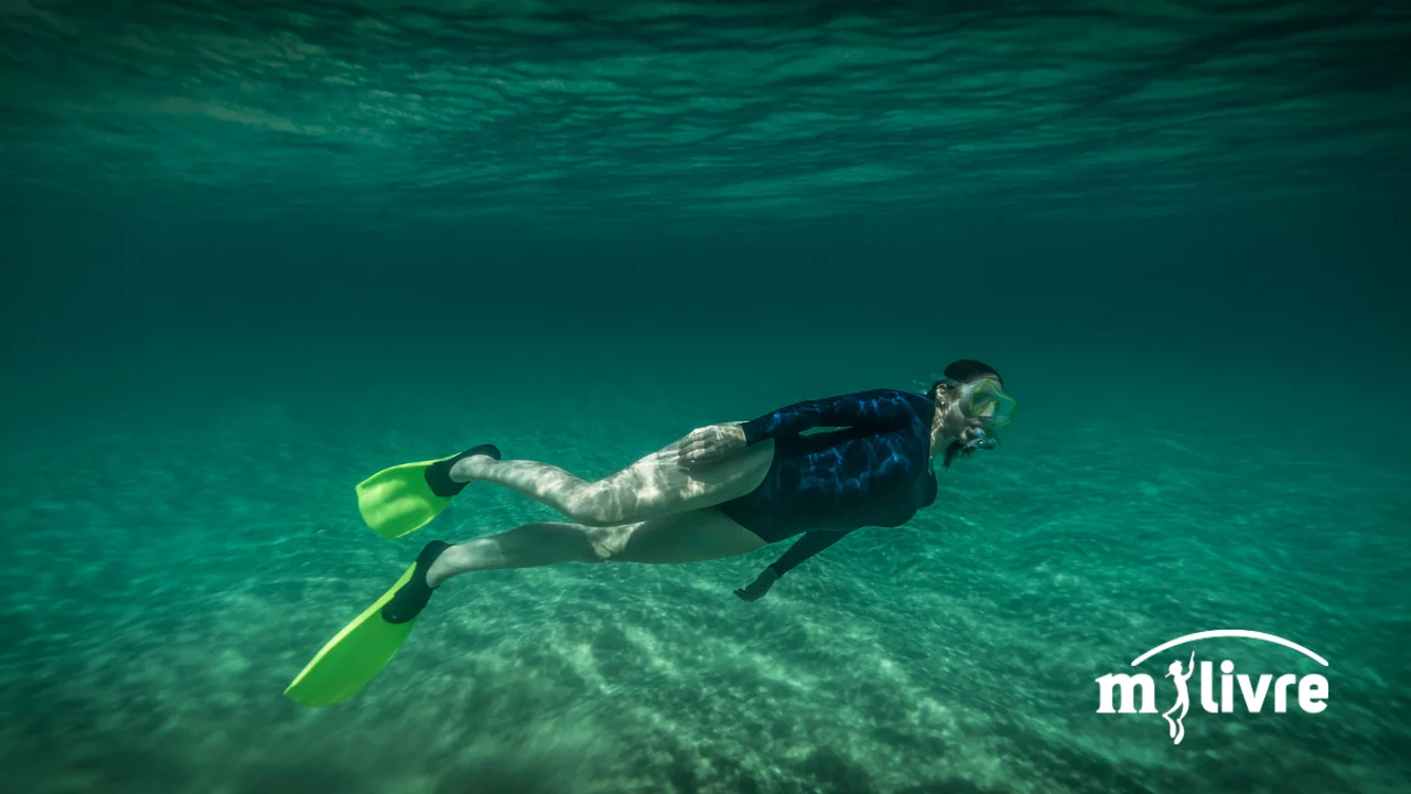 foto mergulho livre (free diving) mergulhador - 2