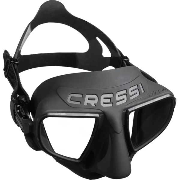 Máscara de Mergulho Livre e Pesca sub Cressi Atom - preto imagem 1