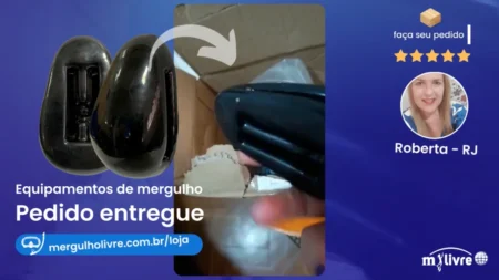 Avaliação Equipamentos Mergulho Livre, Roberta Flamengo - RJ