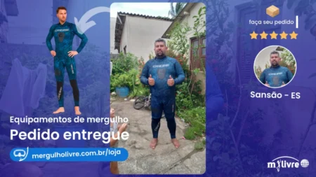 Avaliação Equipamentos Pesca sub Sansão Guarapari – ES, Brasil