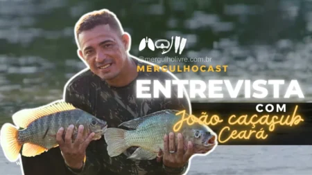 Capa - Entrevista Pesca sub com João Pesca Sub Ceará - MergulhoCast