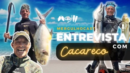Capa - Entrevistas - Pesca sub com Cacareco