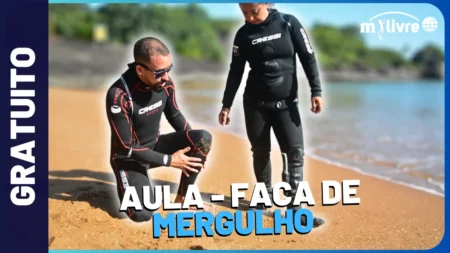 Capa - Faca de Pesca sub e Mergulho Livre - Curso Mergulho Livre, Pesca sub - AULA GRATUITA