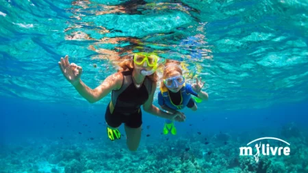 Foto - snorkeling (mergulho livre) iniciante