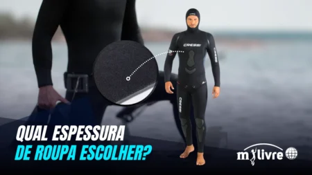 Como Escolher a Espessura Certa da Roupa de Mergulho Livre e Pesca Sub