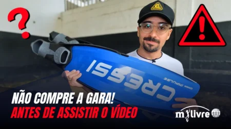 CAPA - NÃO COMPRE A NADADEIRA GARA IMPULSE ANTES DE ASSISTIR ESSE VÍDEO (CRESSI)