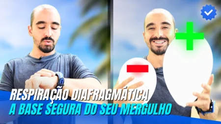 CAPA - RESPIRAÇÃO DIAFRAGMÁTICA - A BASE DO SEGURA DO MERGULHO LIVRE E PESCA SUB - INSTRUTOR RAFA GUARAPA