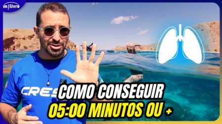 Capa - Como Aumentar o Tempo de Apneia Chegue aos 05 Minutos com Instrutor Rafa Guarapa