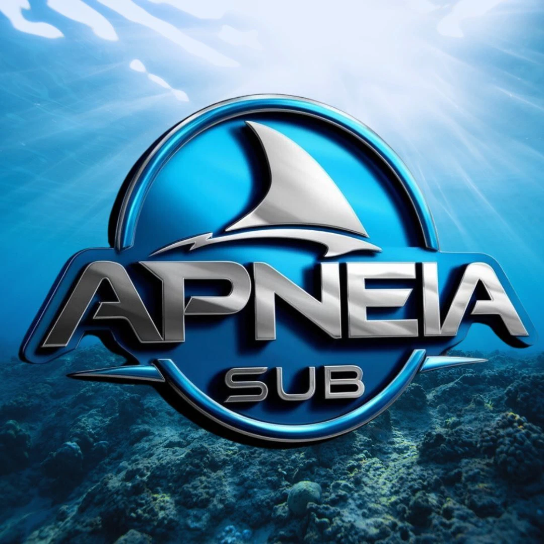Logo Apneia sub - mergulho livre e pesca sub