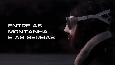 Capa Documentário Entre as montanhas e as sereias, recorde apneia no gelo