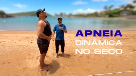 capa - Treinamento de Apneia dinâmica no seco